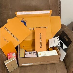 Louis Vuitton Orange and Black Gift Collection